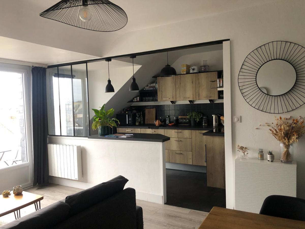 Joli T2 Avec Balcon, Calme & Vue Sur Intra Muros Saint-Malo Exterior foto